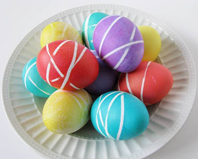 2011 Easter Eggs - rubber bands