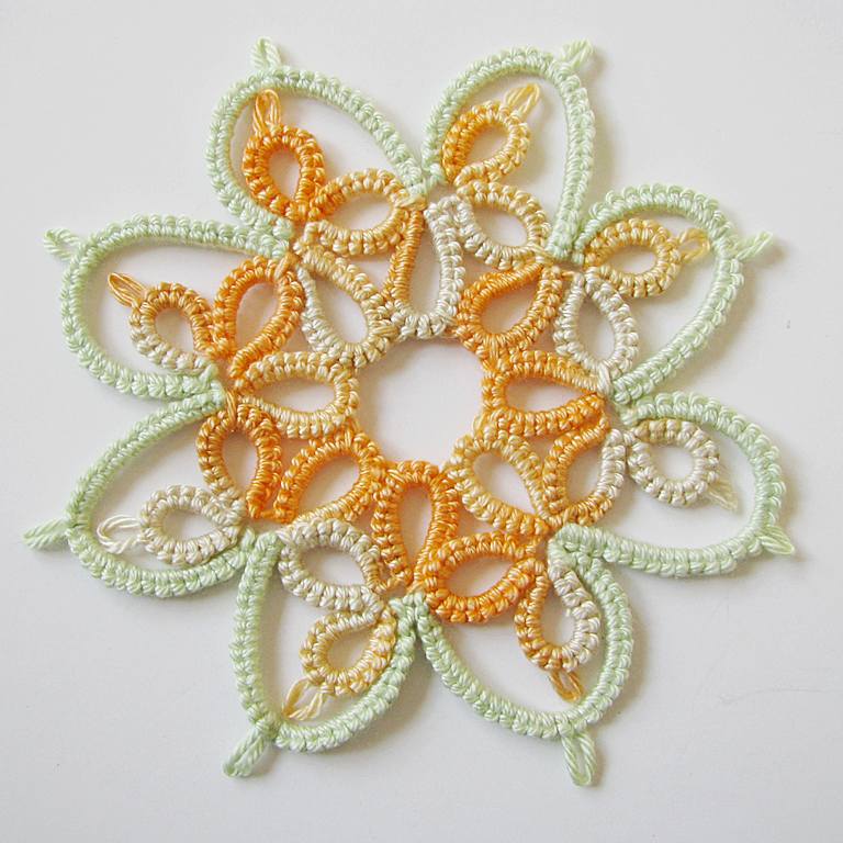 Experimenting with Non-Traditional Yarn for Tatting – Nikki's Studio